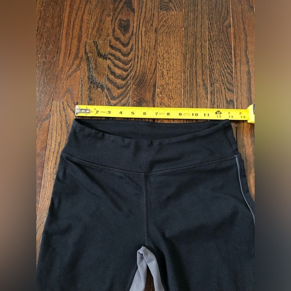 Fabletics Women’s S PowerHold Amery Mid-Rise Ankle Black/Gray Leggings - VGUC! - Picture 9 of 12